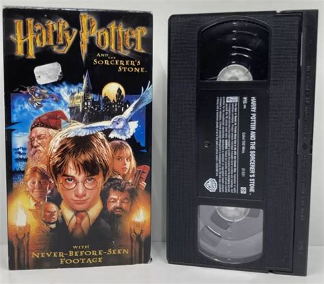 HARRY POTTER AND The Sorcerer S Stone VHS VCR Video Tape Movie Used EUR