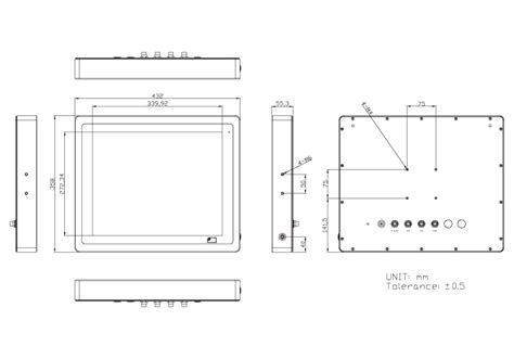 Waterproof Touch Screen Computer Teguar