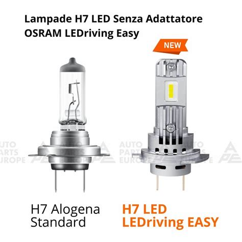 Lampade H Led Senza Adattatore Osram Ledriving Easy