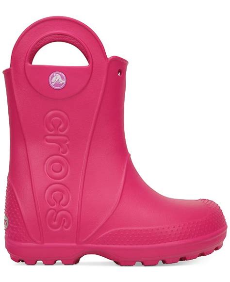 Crocs Handle It Rain Boots Toddler Girls And Little Girls Kids Shoes