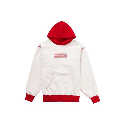 Supreme Inside Out Box Logo Hooded Sweatshirt Redsupreme Inside Out Box Logo Hooded Sweatshirt