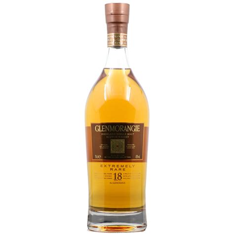 Glenmorangie 18 Year Old Extremely Rare Single Malt Scotch Whisky