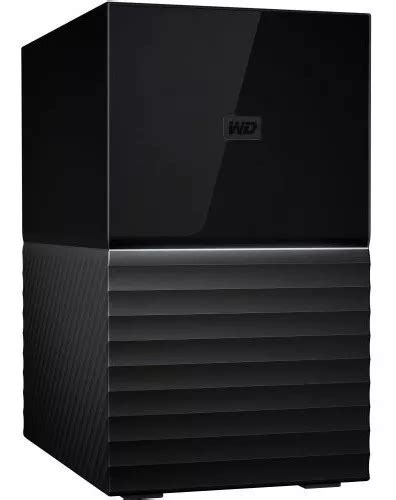 Disco R Gido Externo Western Digital Wd My Book Duo De Tb Cor Preta