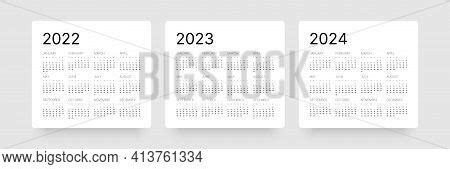 Monthly Calendar 2022 Vector Photo Free Trial Bigstock