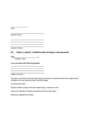 Sample Letter To Tenant To Pay Rent On Time Airslate Signnow