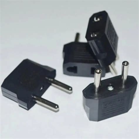 black color 220V/5A EU plug adapter Durable socket transform plug ...