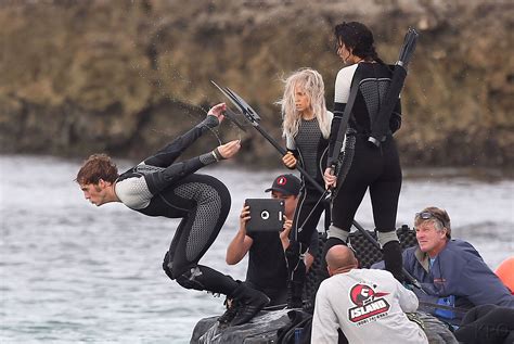 Catching Fire Shooting In Hawaii The Hunger Games Photo 32877067 Fanpop