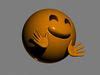 Emoji Hugging Face D Model Cgtrader