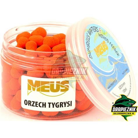 Waftersy MEUS Dumbells Wafters na włos 8mm Orzech Tygrysi Sklep