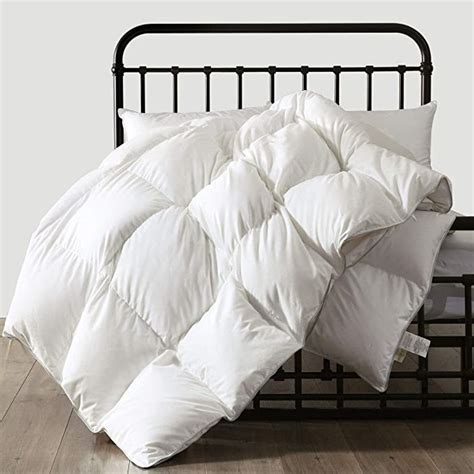 Apsmile All Season Goose Feather Down Comforter King Down Duvet Ultra Soft Hotel Collection