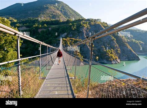 France Isère Monteynard Avignonet Lac Randonnées Autour Du Lac Par Les Passerelles