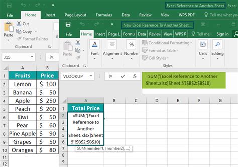 Reference To Another Sheet In Excel Example How To Link