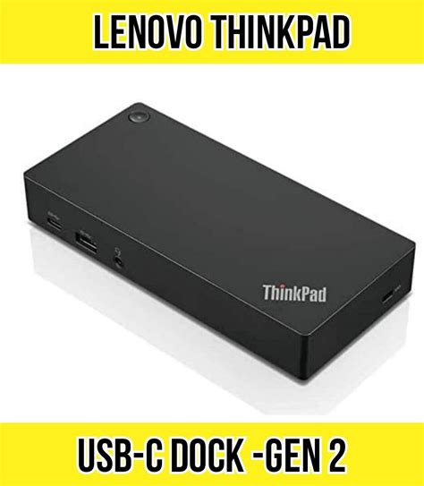 Used Lenovo Thinkpad Usb C Docking Station As Us Ubb Threads