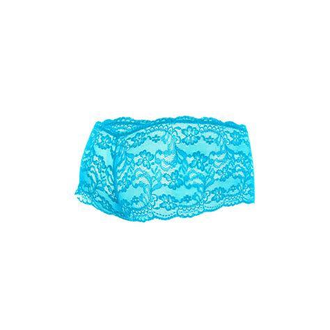 Rose Lace Boy Short Turquoise Lxl