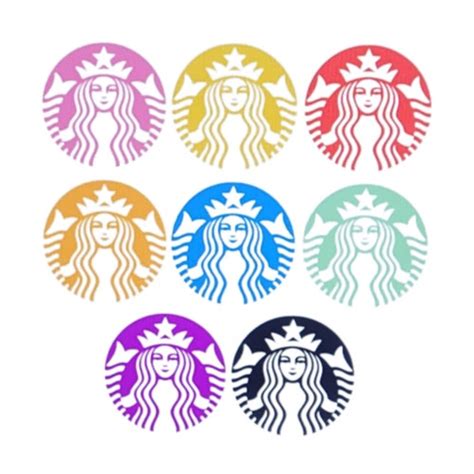 Starbucks Stickers Galaxy Starbucks Stickers Cute Starbucks - Etsy