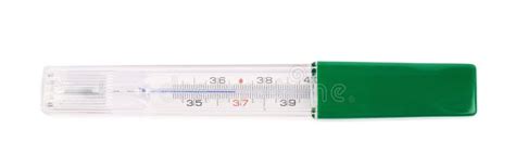 Mercury Thermometer Isolated Stock Image Image Of Fever Heat 74438005