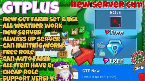 Ini Gtps Yang Kalian Cari Server Terbaru Cuy Free Role Dev