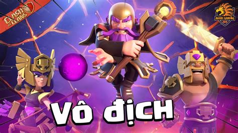 Bộ 3 VÔ ĐỊch KhuẤy ĐẢo Thế Giới Clash Of Clans Akari Gaming Youtube