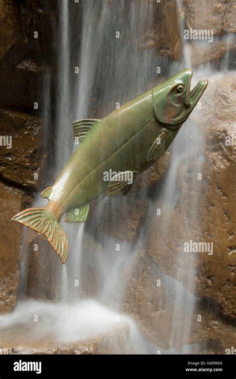 Salmon Sculpture Hi Res Stock Photography And Images Alamy