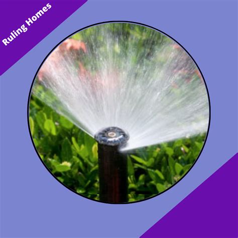 What is A Sprinkler Head? - Ruling Homes