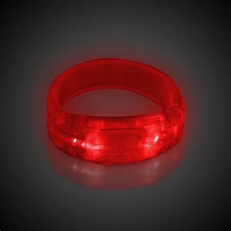 Red LED Bangle Bracelet