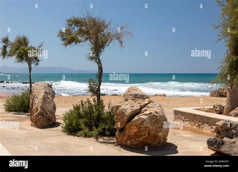 Analipsi beach, Crete, Greece Stock Photo - Alamy