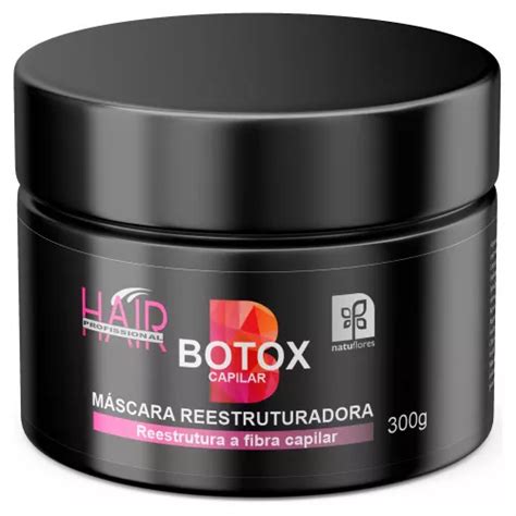 Máscara P Cabelos Reestruturadora Botox 300g Natural Rege MercadoLivre