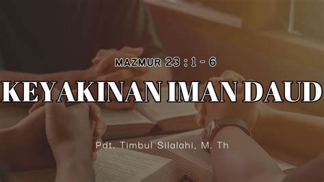 Ibadah Pendalaman Alkitab 21 Februari 2024 Pdt Timbul Silalahi M Th