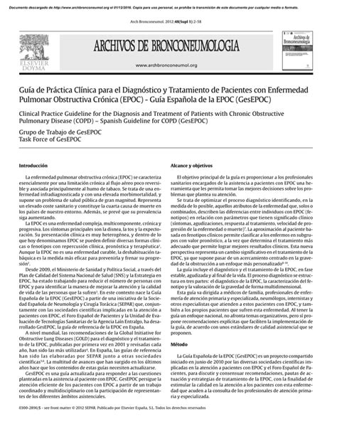 Guía De Práctica Clínica Para El Diagnóstico Y Tratamiento De