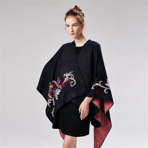 Poncho Fleur Univers Du Poncho