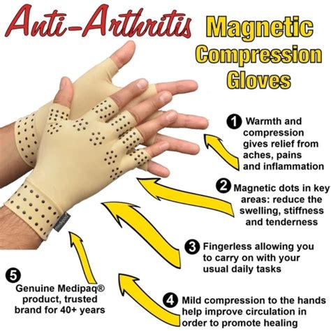 Magnetische Anti Artritis Gezondheid Compressie Therapie Handschoenen