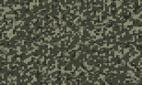 Цифровой камуфляж Абстрактная современная военная текстильная печать ...