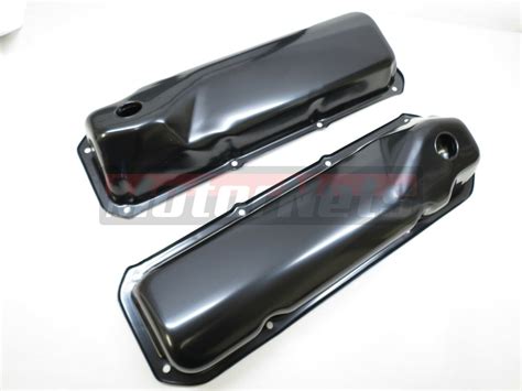 FORD VALVE COVERS 351C 351M 400M BOSS 302 351 CLEVELAND Black STEEL SBF