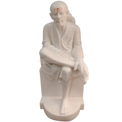 Buy Sai Baba Statue White Marble Sai Murti Large Inches Sai Baba