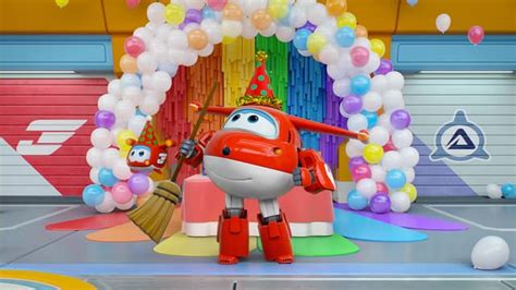 Watch Super Wings S07 E11 Jett S Birthday Party Super Wings Speed