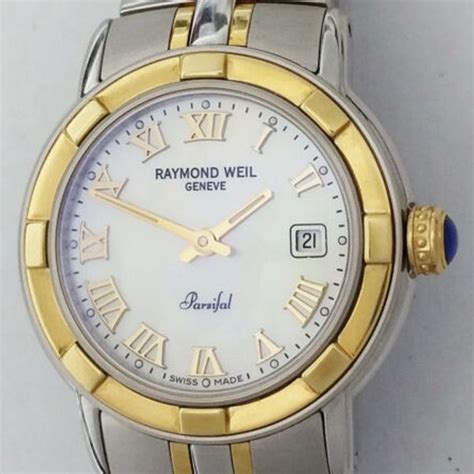 Raymond Weil Parsifal Mop Dial 18k Gold Ss Never Worn Ladies Wrist