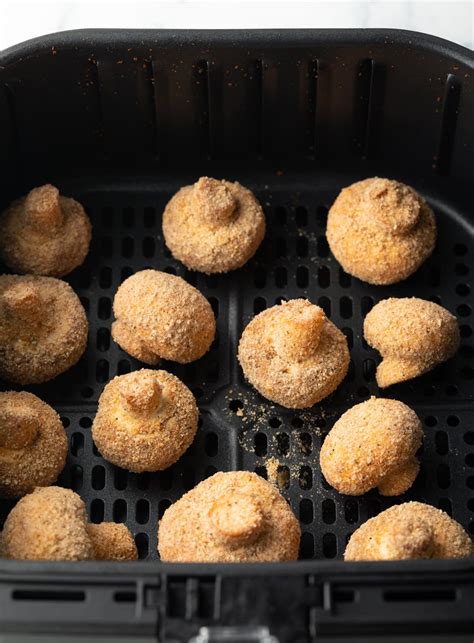 Air Fryer Mushrooms Breaded Recipe A Spicy Perspective