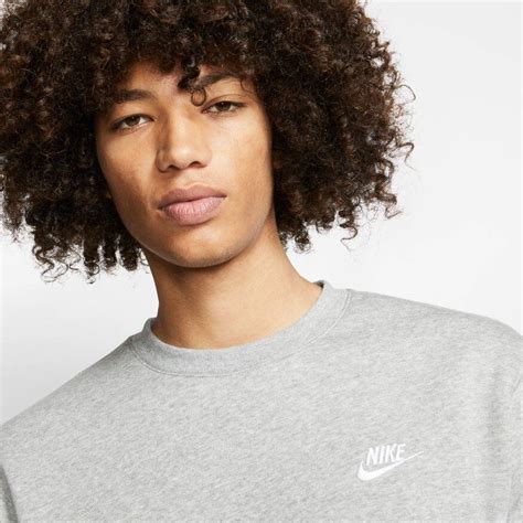 Nike Nsw Club Fleece Crew Erkek Sweatshirt Bv2662 063