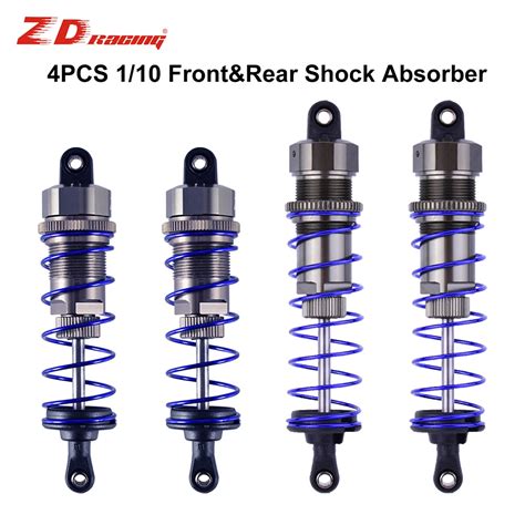 Pcs Zd Racing Mm Front Raer Shock Absorber Damper Suspension For