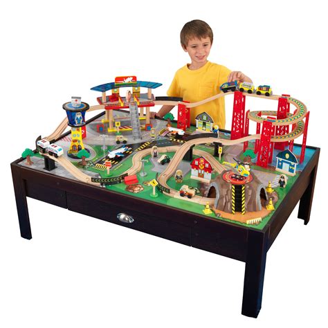 35+ Wooden Train Set Table Gif