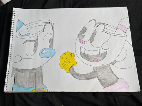 Mugman And Cuphead By Trackmasterprime On Deviantart