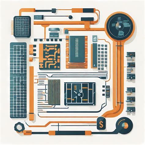 Microchip Manufacturing Processes | Premium AI-generated image