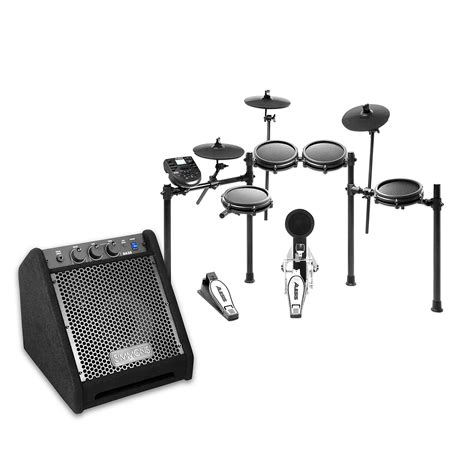 Alesis Nitro Mesh Electronic Drum Set With Da25 Amp Musicians Friend