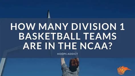 How Many D1 Basketball Teams are in the NCAA? | Hoops Addict