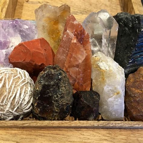 Attention And Focus Crystal Set Healing Crystals And Stones Etsy