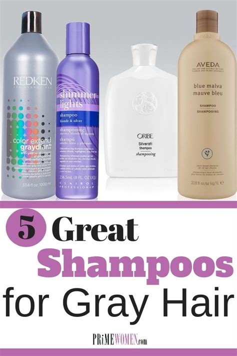 5 Great Shampoos For Gray Hair Prime Women An Online Magazine Shampoo For Gray Hair Grey