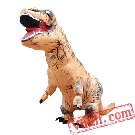 Adult T Rex Dinosaur Inflatable Blow Up Costume