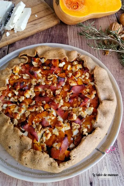 Tarte Rustique Butternut Et Feta Companion Ou Non