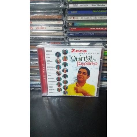 Cd Zeca Pagodinho Apresenta Quintal Do Pagodinho Lacrado Shopee Brasil