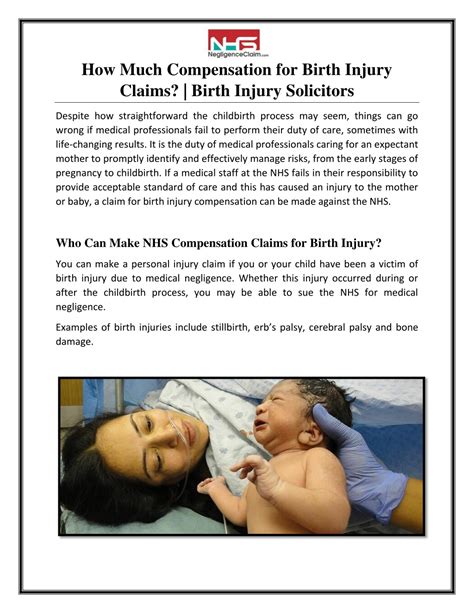 PPT How Much Compensation For Birth Injury Claims Birth Injury